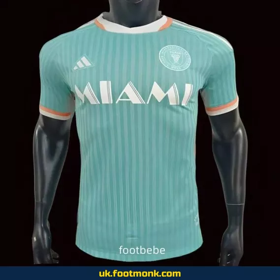 Inter Miami 2024 2025 Third Match Jersey blue.