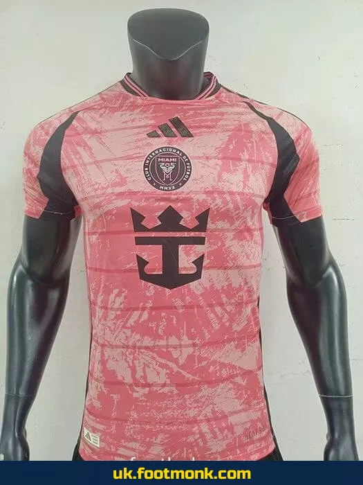 Inter Miami 2024 2025 pink match jersey.