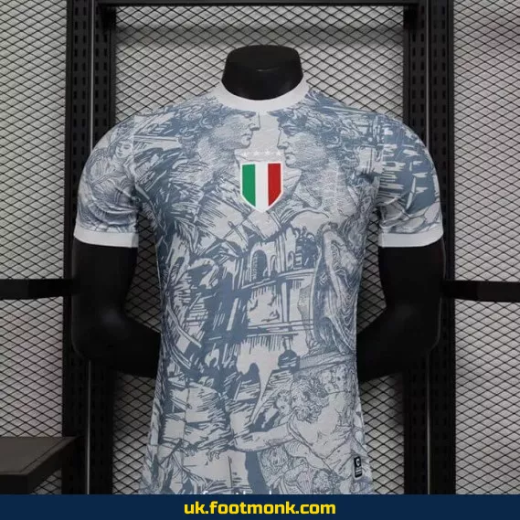 Match jersey Italy 2024 2025 white special edition.