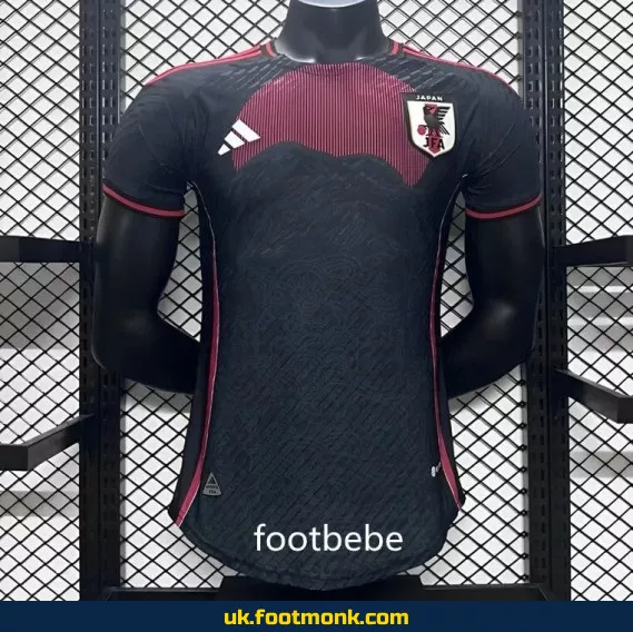 Match jersey Japan 2023 2024 black Bordeaux.