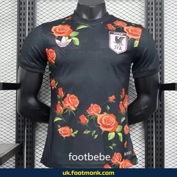 Match Jersey Japan 2023 2024 black Pink.
