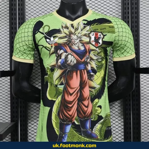 Japan 2024 2025 Match Jersey Dragon Ball green.