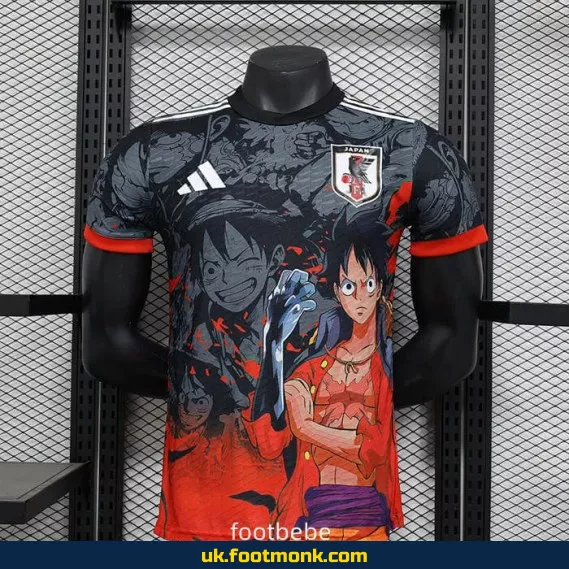 Match Jersey Japan 2024 2025 Monkey D. Luffy.