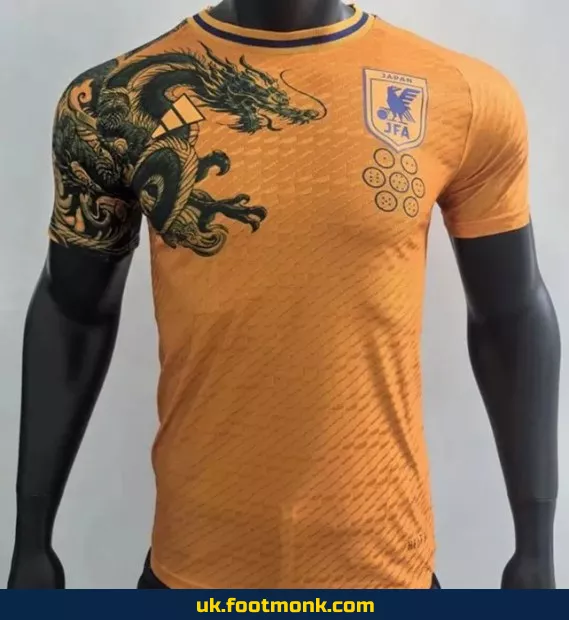 Match Jersey Japan 2024 2025 orange.