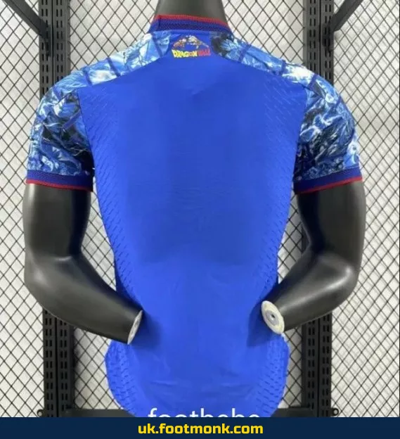 Japan 2024 Match Jersey Dragon Ball Wukong blue.