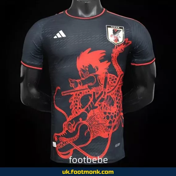 Match jersey Japan 2024 Dragon Ball special edition black.