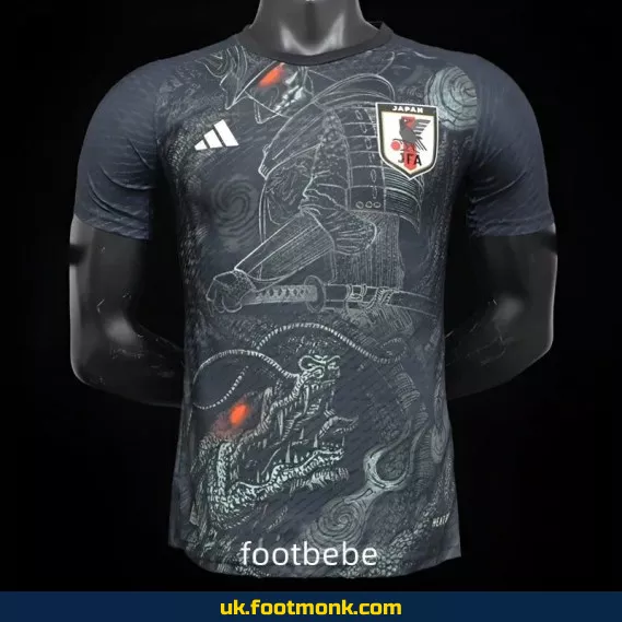 Match Jersey Japan 2024 Dragon and Black Samurai.