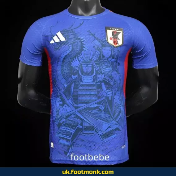 Match Jersey Japan 2024 Dragon x Samurai Pattern.