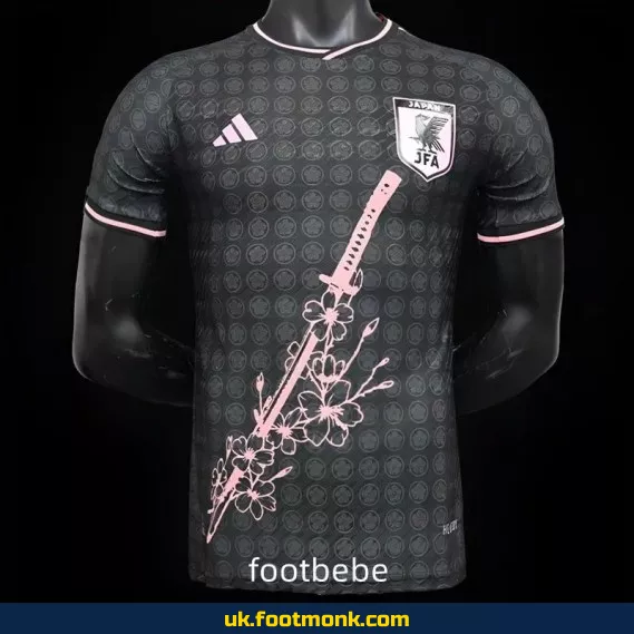 Match Jersey Japan 2024 Plum Blossom and Black Sword.