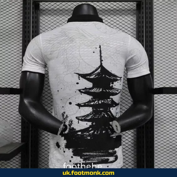 Match Jersey Japan 2024 Temple Ink Painting Concept.