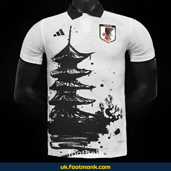 Match Jersey Japan 2024 Temple Ink Painting Concept.