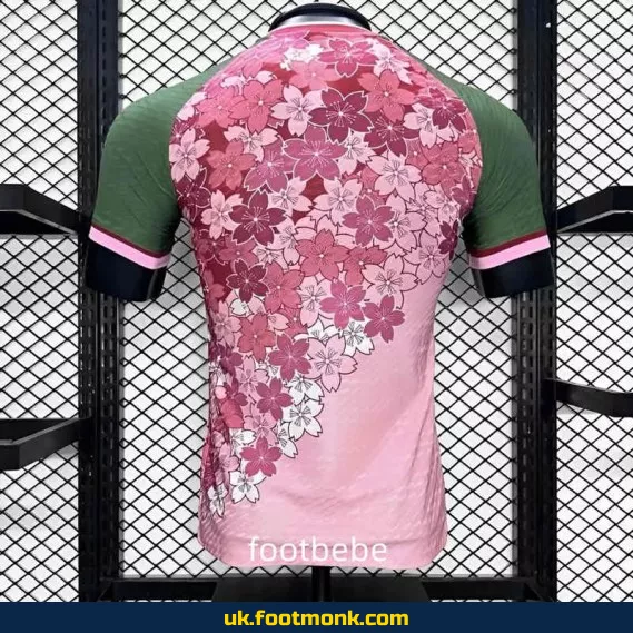 Match Jersey Japan 2024 Sakura special edition pink.