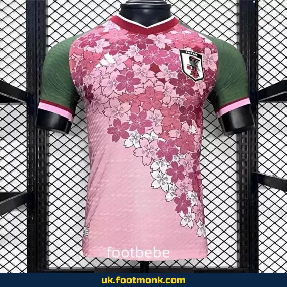 Match Jersey Japan 2024 Sakura special edition pink.