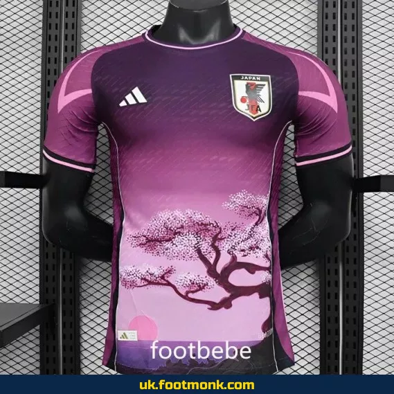 Match Jersey Japan 2024 Purple concept.