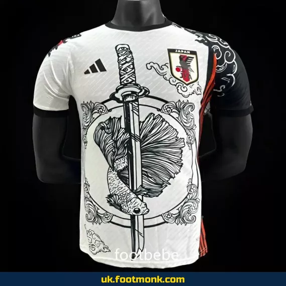 Match jersey Japan 2024 samurai sword White.