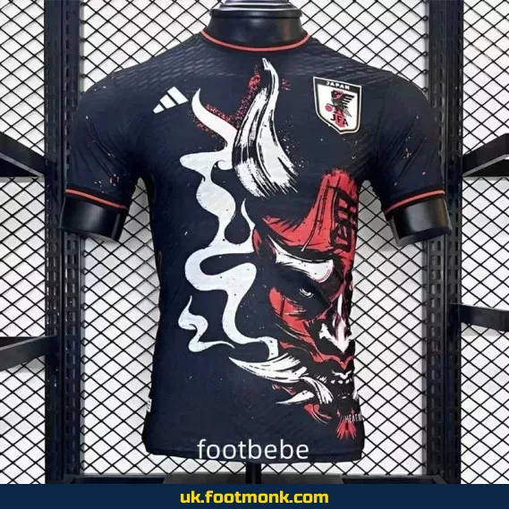 Match jersey Japan 2024 graffiti edition white red.