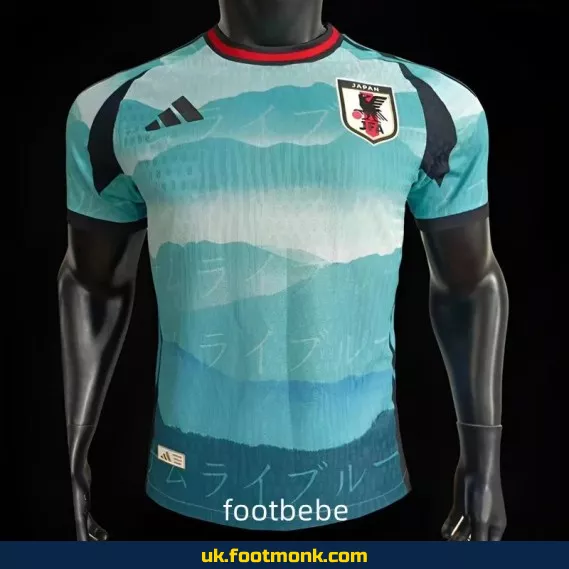 Match jersey Japan 2024 view of the mountain.