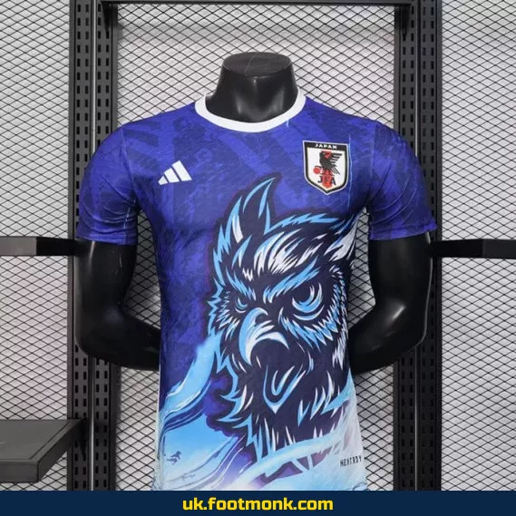 Match jersey Japan 2025 2026 concept blue.