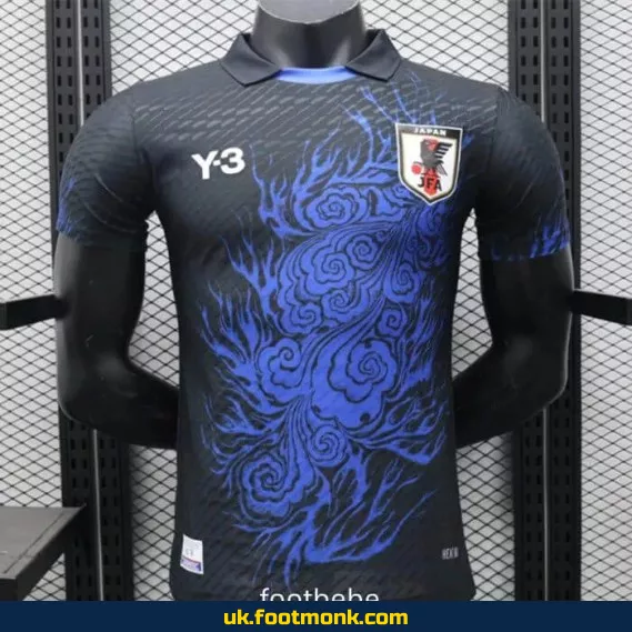 Match Jersey Japan Y3 2024 2025 blue black.