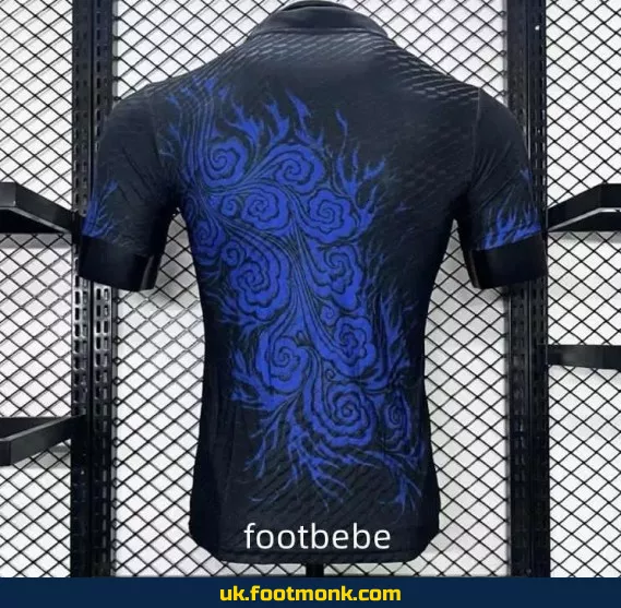 Match jersey Japan Y3 2024 special edition black blue.