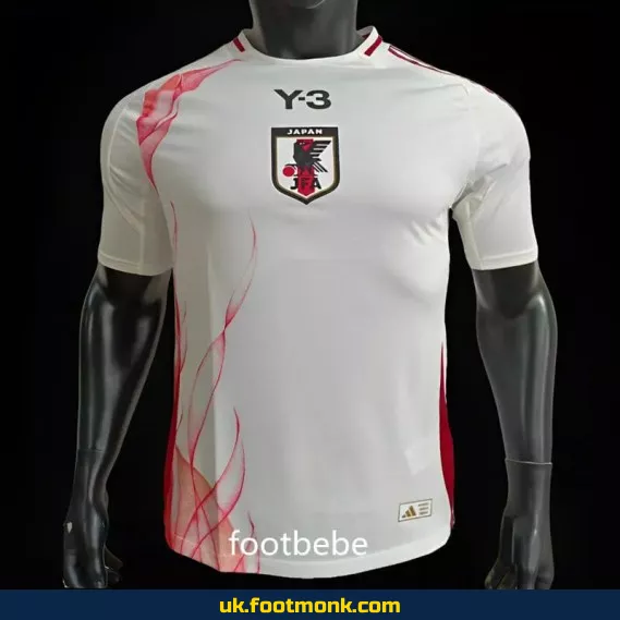 Away white Japan Match Jersey Y3 2024.