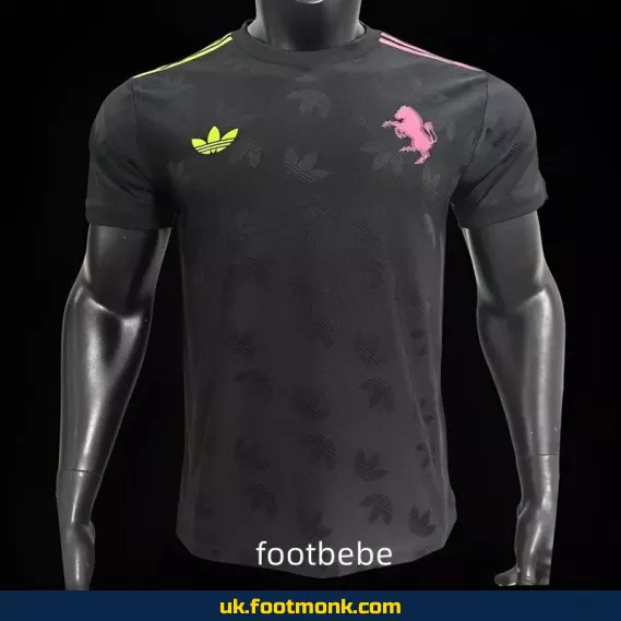 Match jersey Juventus 2024 2025 black.