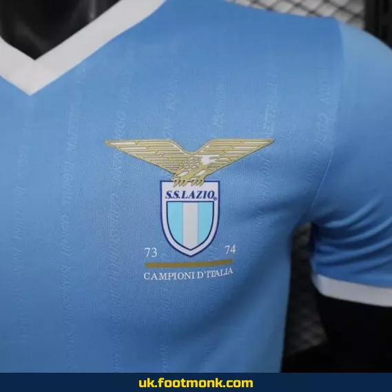 Lazio 2024 Match Jersey 50th Anniversary Special Edition.