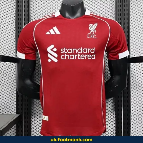 Home Liverpool Match Jersey 2025 2026.