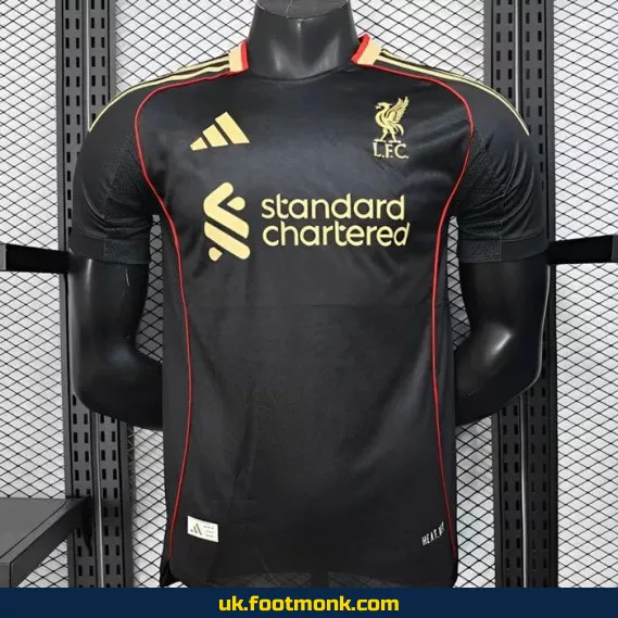 Liverpool Match Jersey 2025 2026 black.