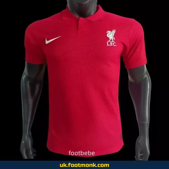 Liverpool 2025 Match Jersey Red Polo.