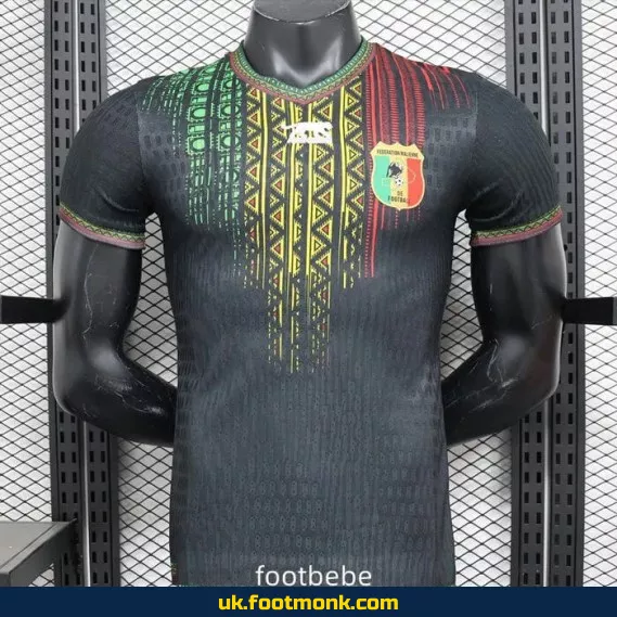 Match jersey Mali 2024 2025 black.