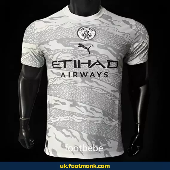 Match Jersey Manchester City 2024 2025 The Year of the White Dragon.