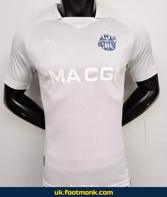 Match jersey Marseille 2024 2025 125 years White.