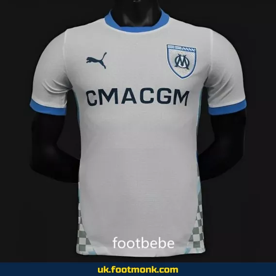 Match jersey Marseille 2024 2025 White.