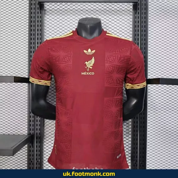 Match jersey Mexico 2025 2026 red.