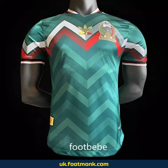 Match Jersey Mexico Dragon Ball 2024 green.