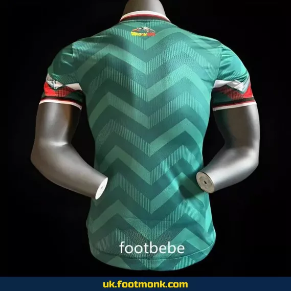 Match Jersey Mexico Dragon Ball 2024 green.