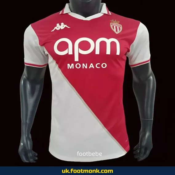 Home jersey Monaco Match 2024 2025.