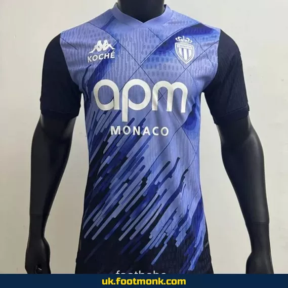 Match jersey Monaco home 2025 2026 special edition blue.