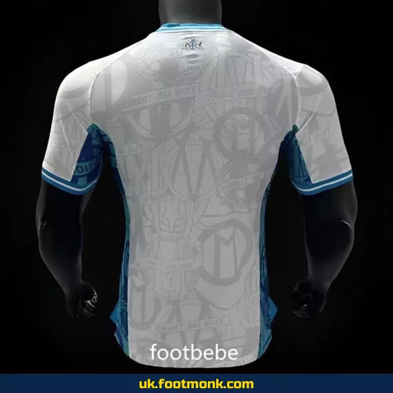 Home jersey Olympique Marseille 2024-2025 match.