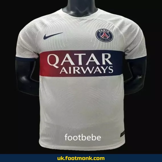Away White PSG Match Jersey 2023 2024.