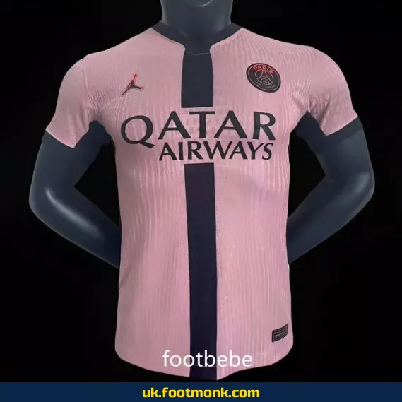 PSG 2024-2025 Third Rose Match Jersey.