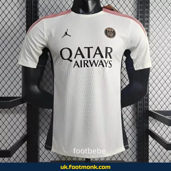 PSG Jordan Match Jersey 2024 2025 White.