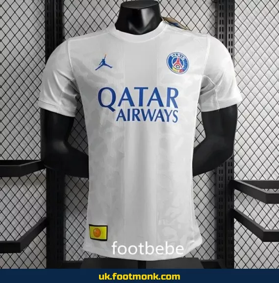 PSG Jordan 2024 2025 Dragon Ball White Match Jersey.