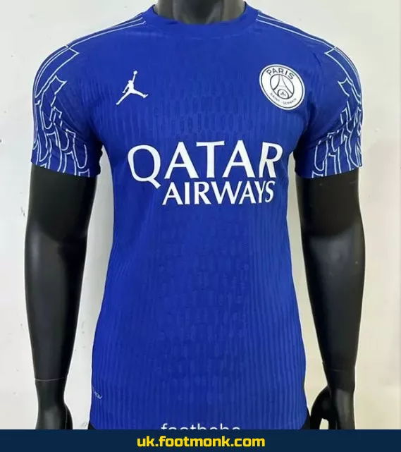 PSG Jordan 2024 2025 training jersey blue.