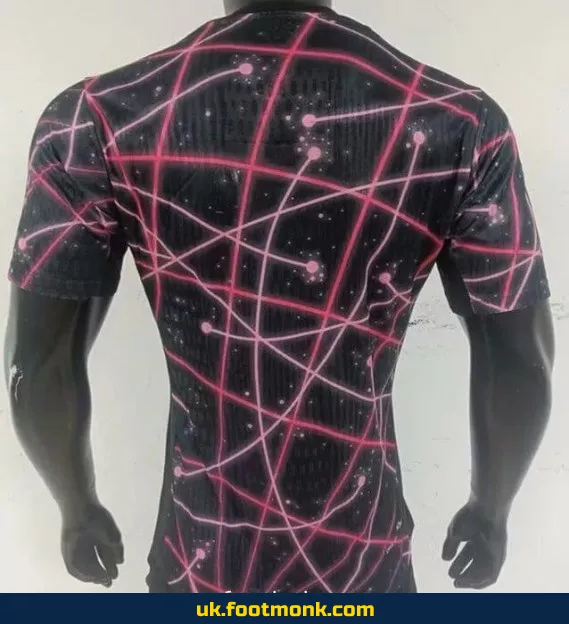 PSG Jordan 2025 2026 concept black jersey.