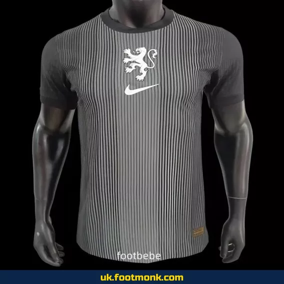 Netherlands 2025 Match Goalkeeper Jersey Black.