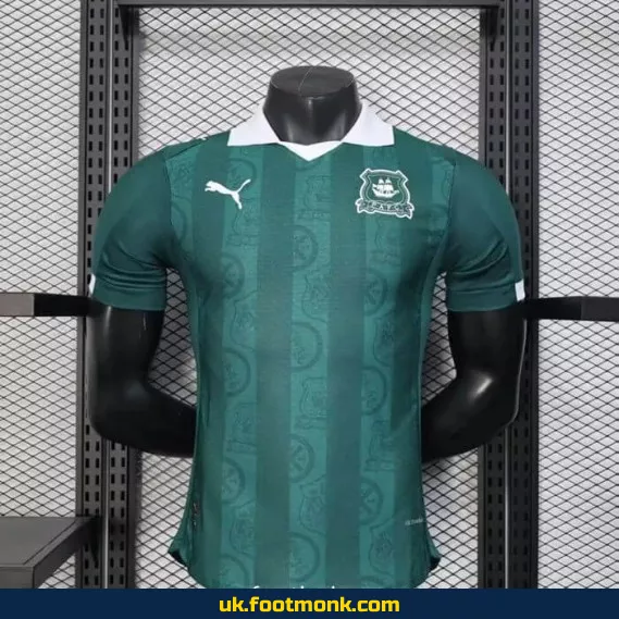 Home jersey Plymouth Argyle 2025-2026 match.