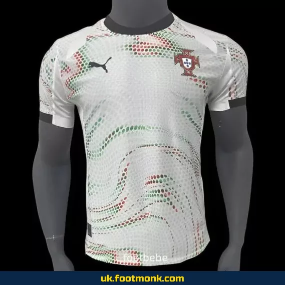 Portugal 2024 2025 Home Special Edition White Jersey.
