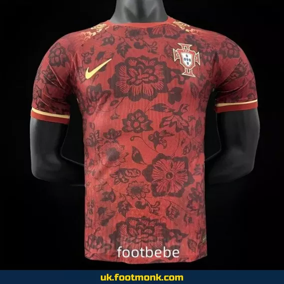 Match jersey Portugal 2024 special edition red.